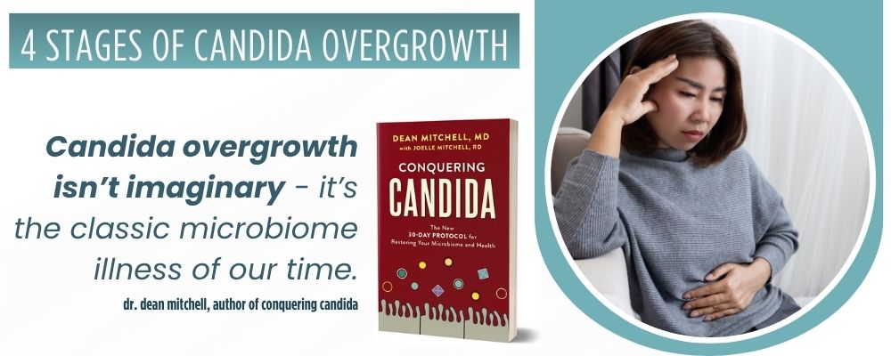 the 4 stages of candida overgrowth by dean mitchell md candida specialist