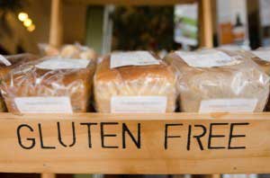 Gluten free products in box