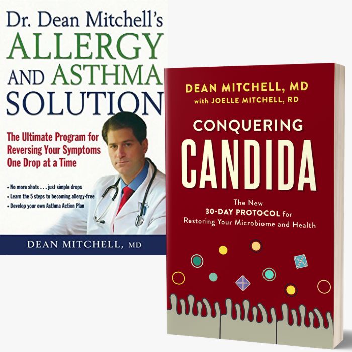 dr dean mitchell books on candida and allergies